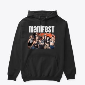 Manifest Hoodie Müzik Grup Tasarım | Oversize Hoodie | 100% Cotton