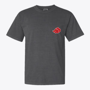 Akatsuki Clan Logosu Kırmızı Minimal Tshirt Anime