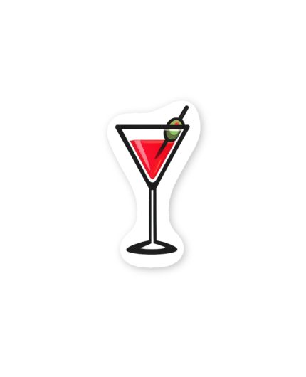 Margarita Bardağı Sticker