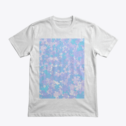 Basic flowers blue | Unisex Premium Tişört