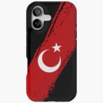 Türk Bayrağı tasarımlı telefon kılıfı