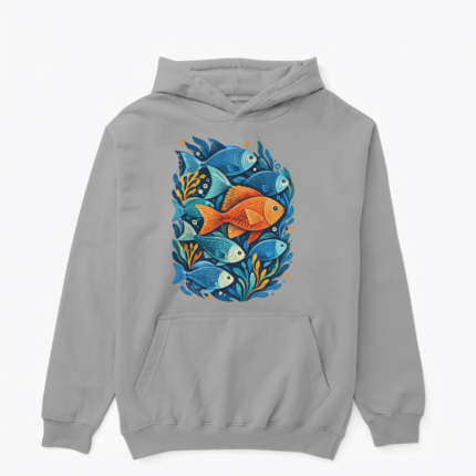 Beyond the Blue tasarımlı hoodie