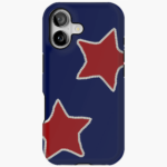 Phone Mockup 52739 front Crimson Stardust Lacivert Yıldızlı Taşlı Telefon Kılıfı