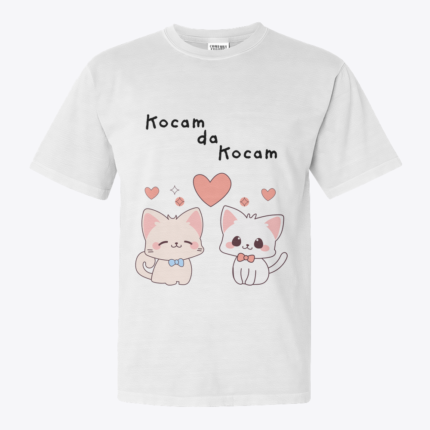 Kocam da Kocam tasarımlı beyaz tişört