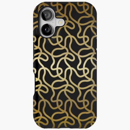 Liquid Gold tasarımlı telefon kılıfı