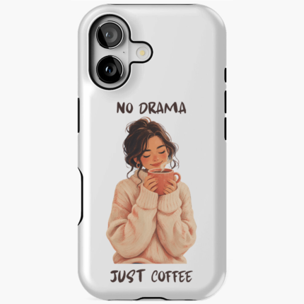No Drama tasarımlı telefon kılıfı