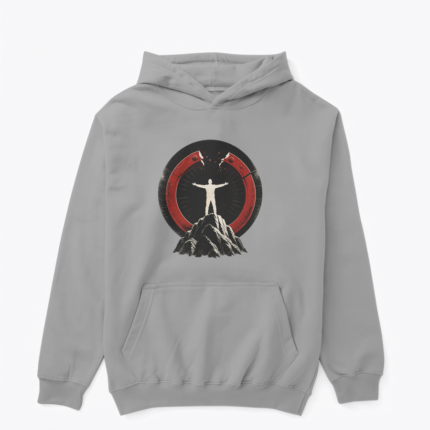 Özgürlük tasarımlı hoodie