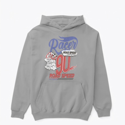 Racer graphic sweat tasarımlı hoodie